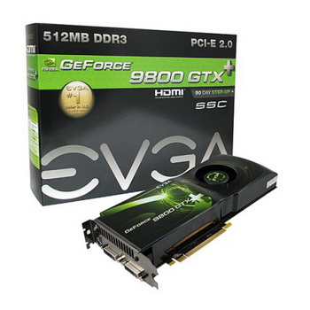 EVGA 9800 GTX+ Superclocked and SSC